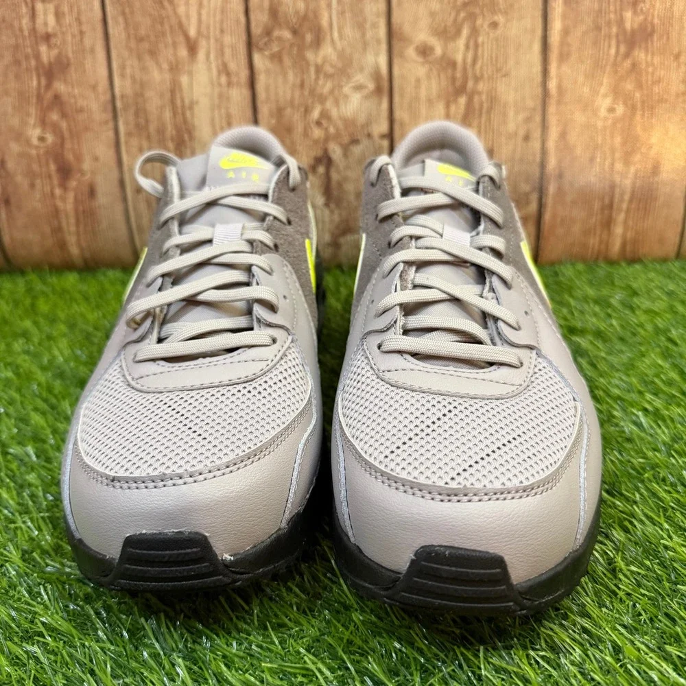 Nike Air Max Excee Sneakers Mens size 9 Atmosphere Grey Neon Yellow Athletic